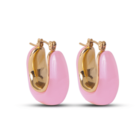 Petit Swell 18kt Gold-Plated Hoop Earrings