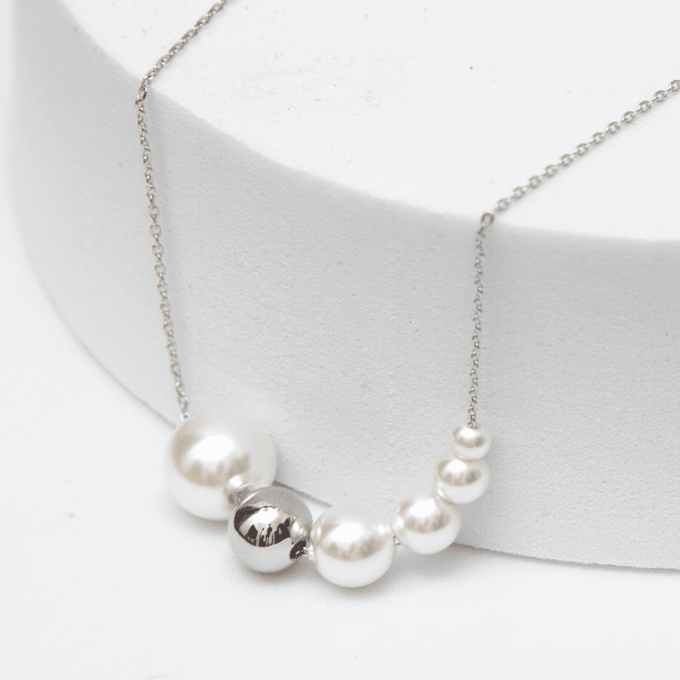 Pearl Multi-wear Smiling Chain Necklace