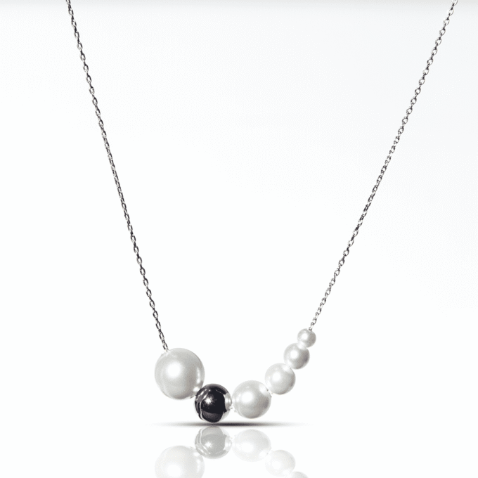 Pearl Multi-wear Smiling Chain Necklace