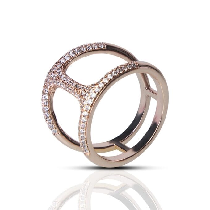 Brute Phantom with American Diamonds Finger Ring